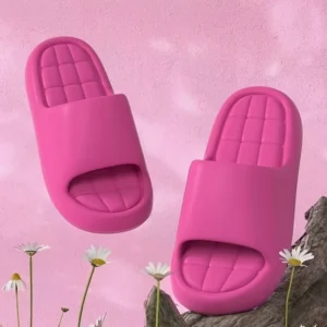 Summer Women Men Slippers Bathroom Shower Shoes Thick