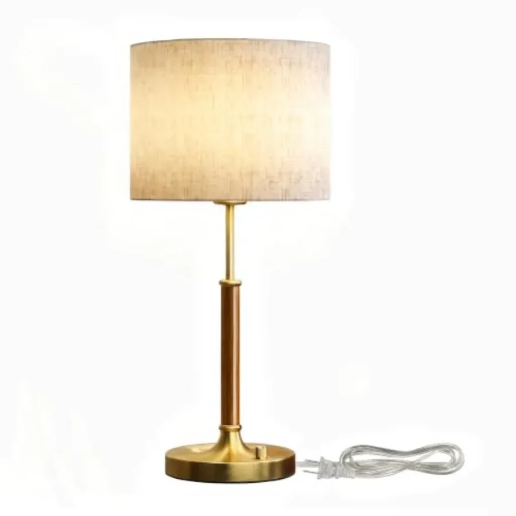 Table Lamp Bedroom, Bedside Table Lamp Linen Fabric