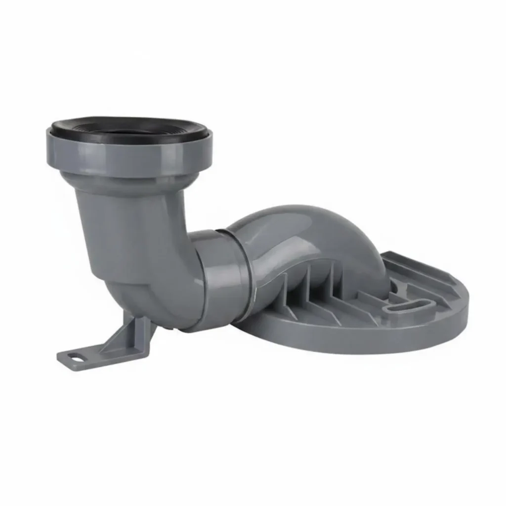 Toilet Offset Drain Connector Leak-resistant Installation Accessory Complete