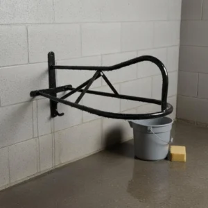 Wall Mount Saddle Rack Heavy Duty Metal Saddle