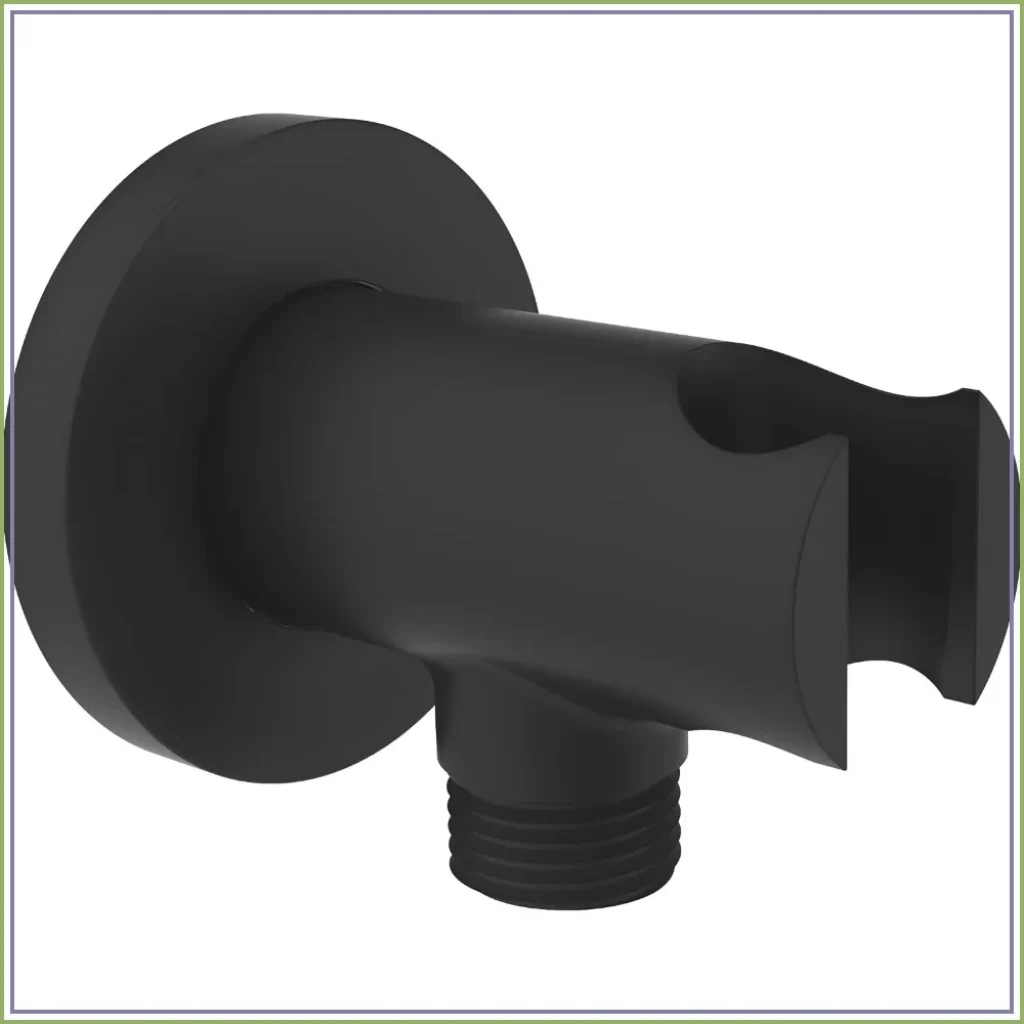 Wall Supply Elbow O-Ring Flange, Solid Brass Wall