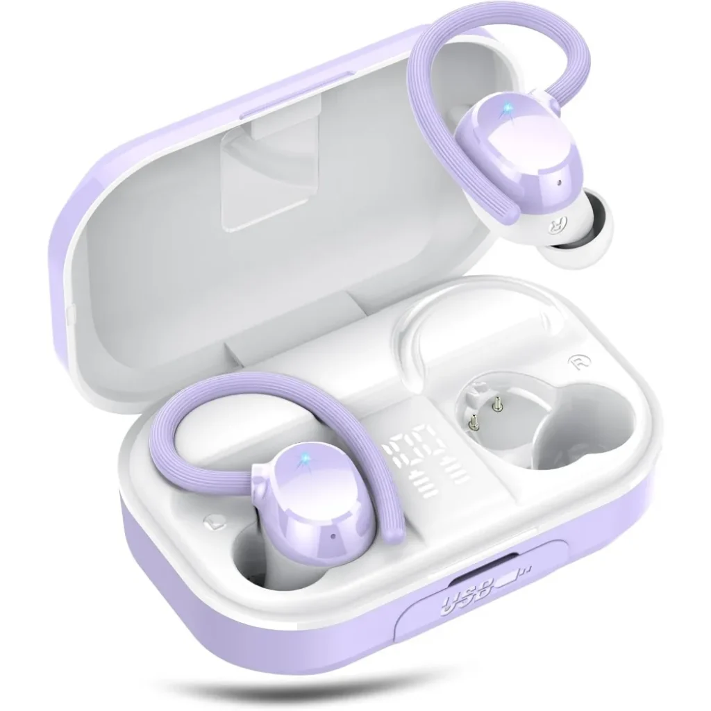 Wireless Earbuds: Long Playtime, Deep Bass, Waterproof Sport