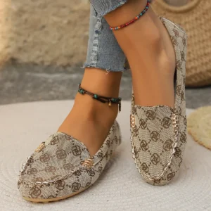 Women Flats Spring Autumn Wear-resisting Loafers Casual Fashion