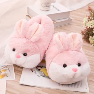 Women House Fur Slippers Casual Cute 3D-shaped Lovely