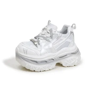 Women’s 10CM Height Increasing Shoes 2026 Spring Mesh