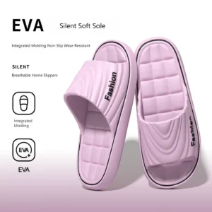Women’s Comfortable Slippers, Indoor Outdoor Men’s Slippers, Soft