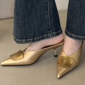 Women’s Sandals 2025 Summer Luxury Fashion Casual Mules