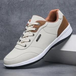 YRZL Men Shoes Spring Autumn Waterproof Walking Sneakers