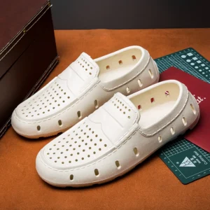 YUYIN Men’s Loafers Comfortable Beach Shoes Non Slip