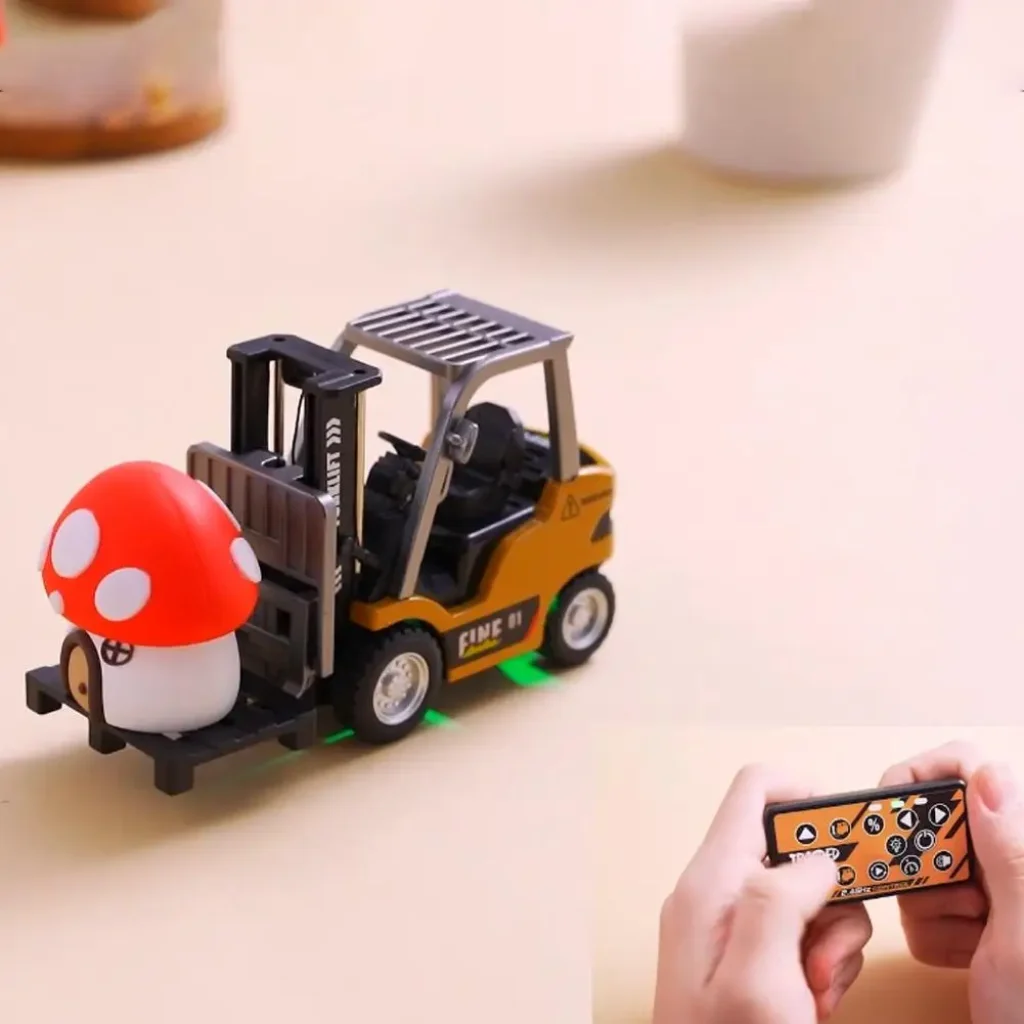 1/64 RC Trucks Alloy Forklift Mini APP 2.4G