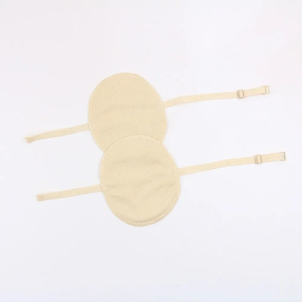 1 Pair Comfortable Washable Underarm Sweat Pads Reusable