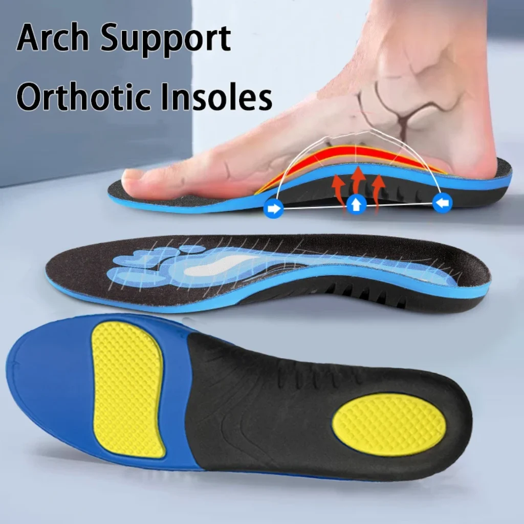 1 Pair EVA Orthotic Shoe Insoles Arch Support