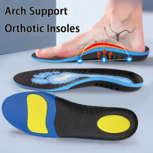 1 Pair EVA Orthotic Shoe Insoles Arch Support