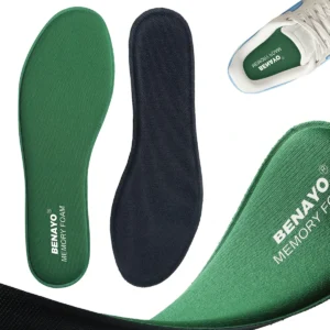 1-Pair Shoe Inserts Men’s & Womens Memory Foam
