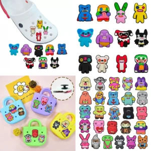12- Cute Tooth Worm Shoe Charms Sandals,Shoe Decoration