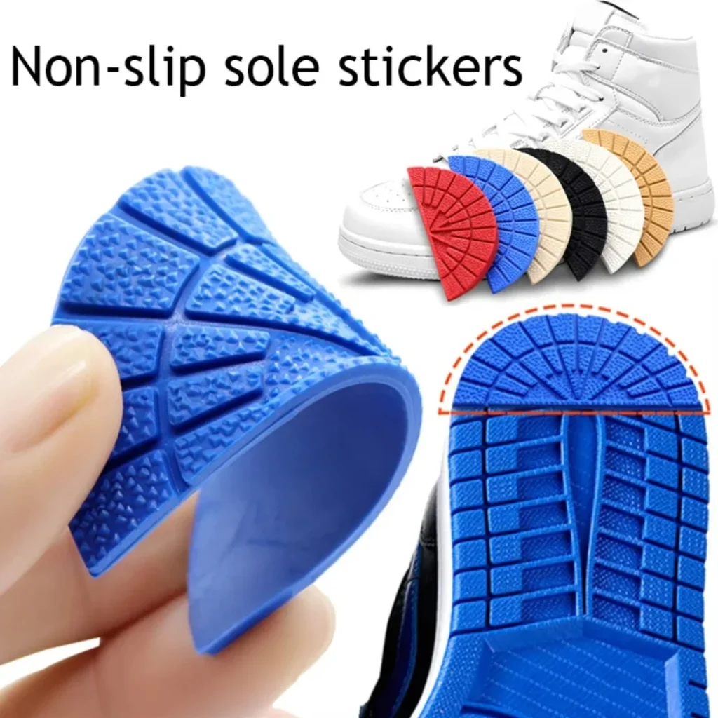 1pair Shoes Patch Outsole Sole Protectors Anti-Slip Rubber