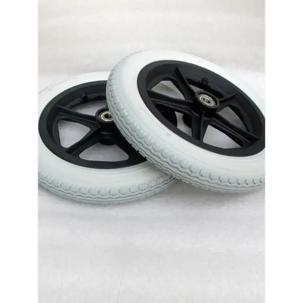 -12″ Wheelchair Rear Wheels (30cm) – Durable PU