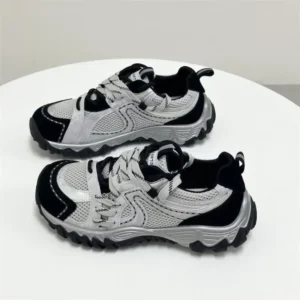 2026 Women Retro Hiking Style Sneakers, Mesh &