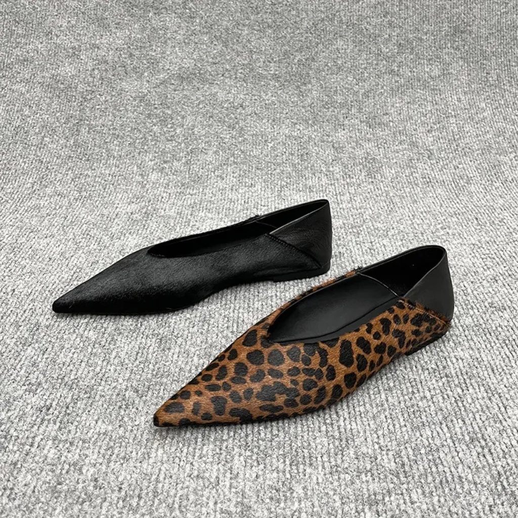 2027 Spring Autumn Fashion Flat Shoes Pointed Toe