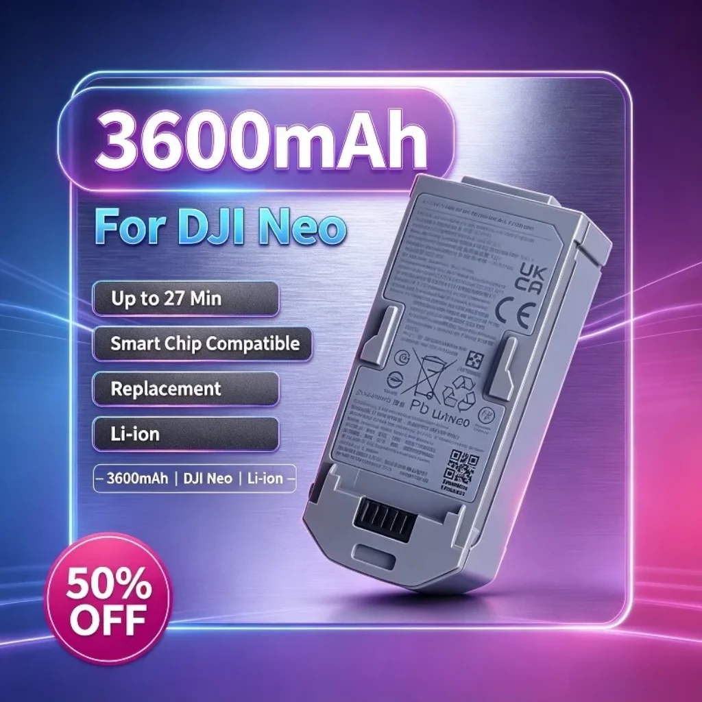 3600mAh DJI Neo Drone Upgrade Intelligent Flight Battery