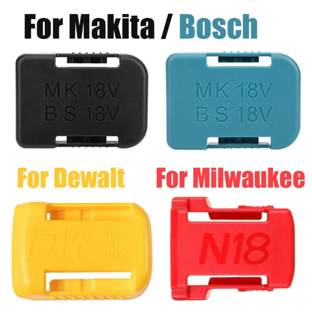 5/ Makita/Bosch/Dewalt/Milwaukee18V Batteries Wall Mount Tool Bracket Fixing