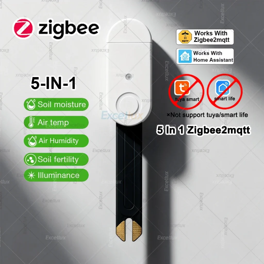 5 1 Zigbee Soil Moisture Tester Temperature Humidity