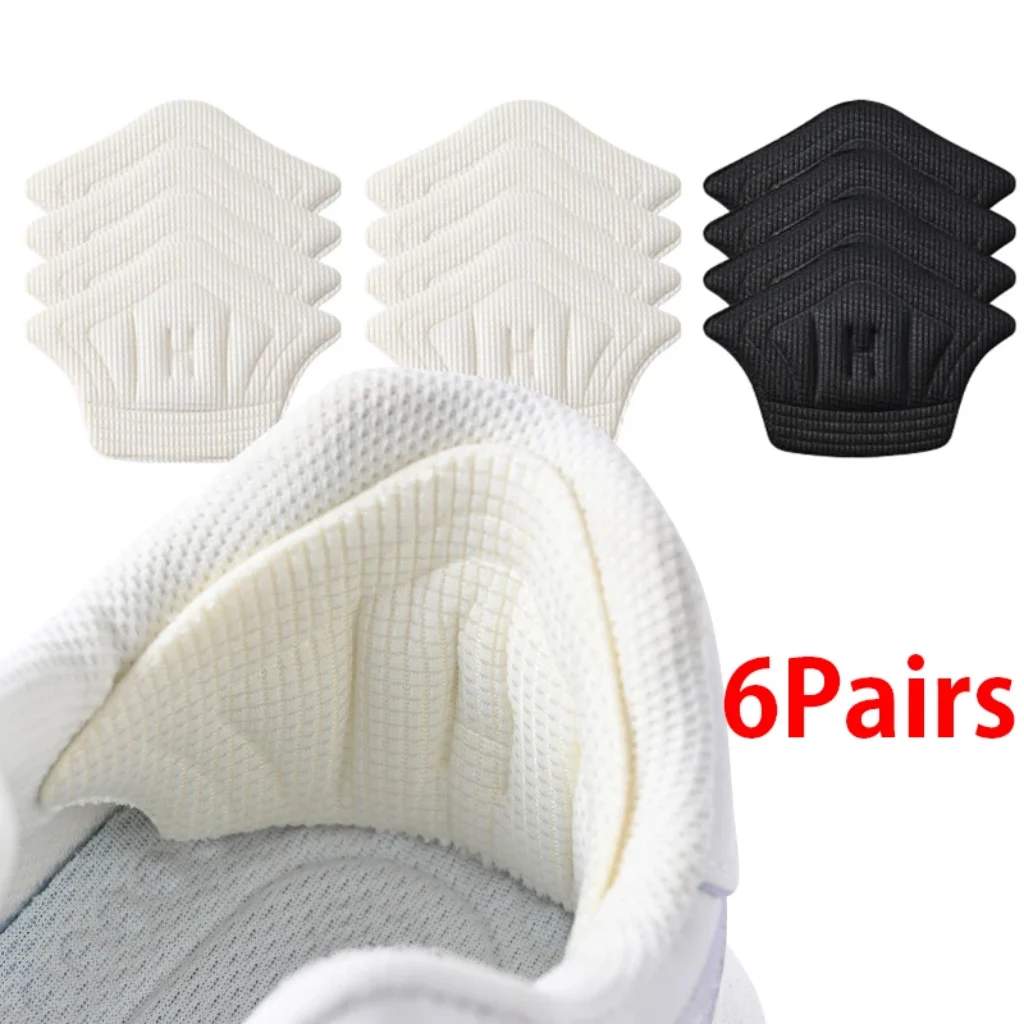 6pairs Insoles Patch Heel Pads Sport Shoes Back