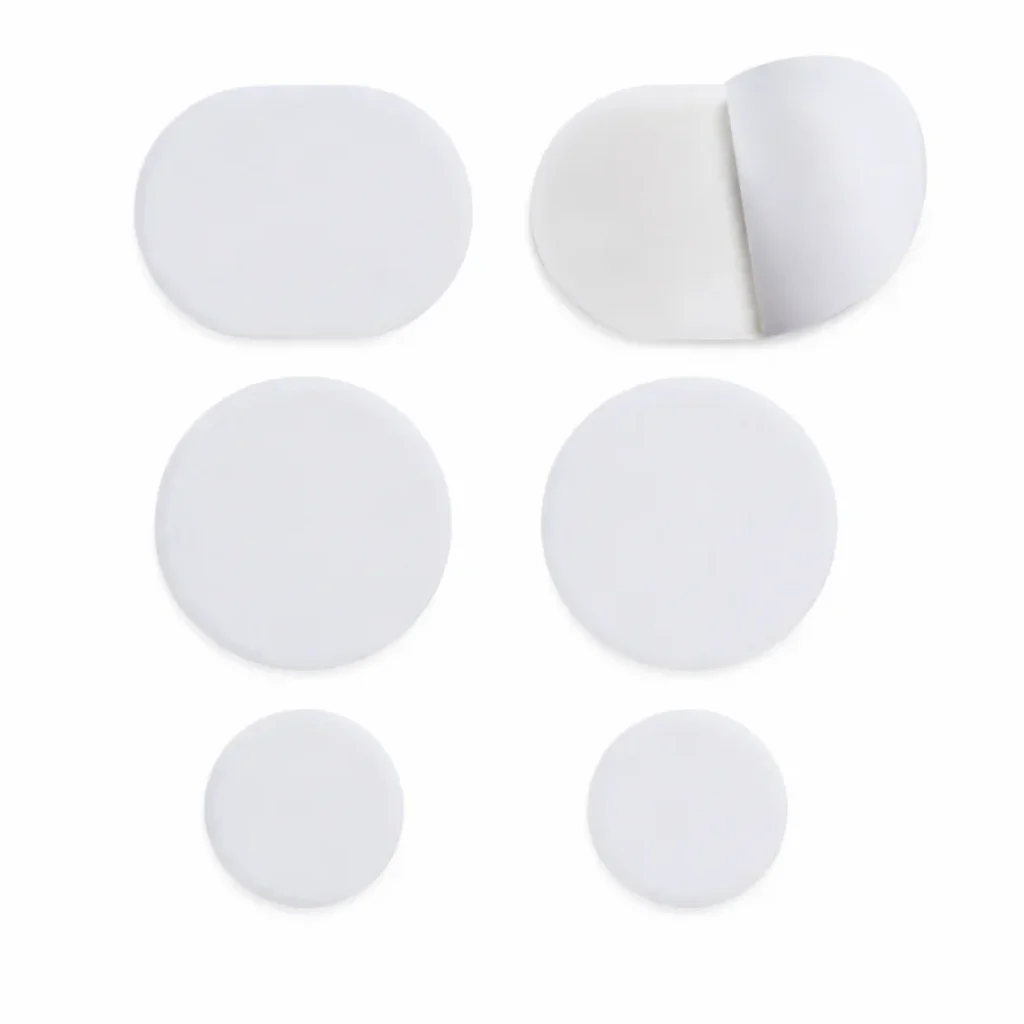 White Self-Adhesive Shoe Repair Patches, No Sew Invisible