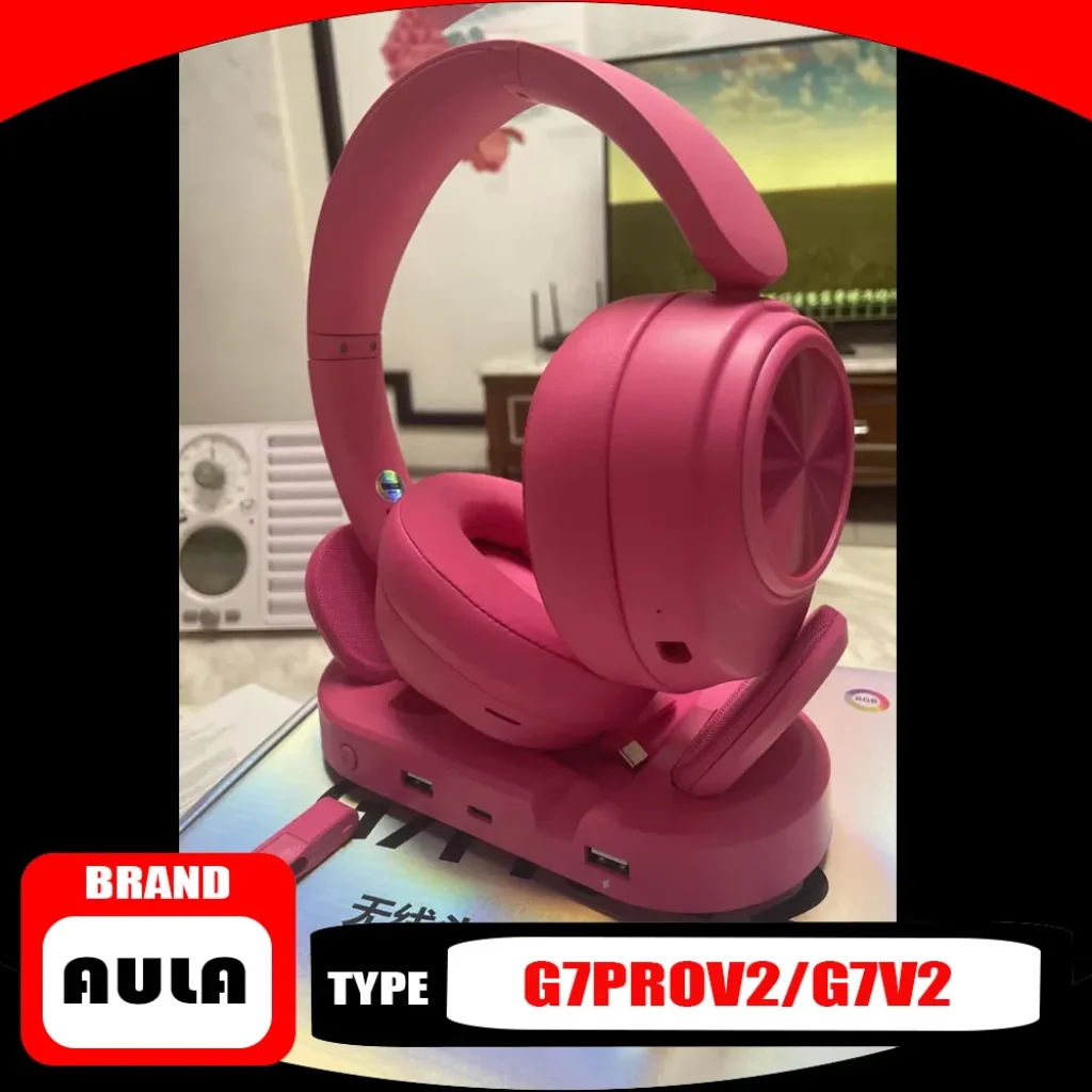 AULA G7 Pro V2 Over-Ear Headphones Six-Mode Connection
