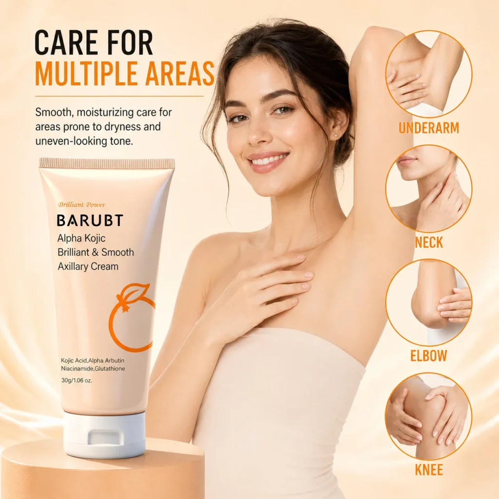 BARUBT Axillary Cream Kojic Acid Smooth Brightening Alpha