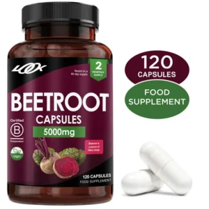 Beet root Capsules 5000mg – Heart Health, Enhanced