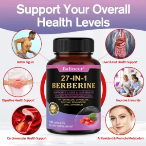 Berberine Dietary Supplement – Ceylon Cinnamon,Metabolism, Healthy Weight