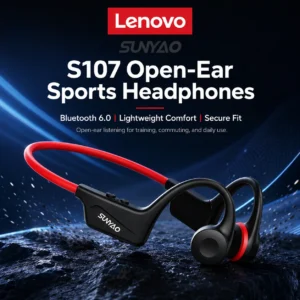 Choice Lenovo Bone Conduction Earphones S107 Bluetooth 6.0