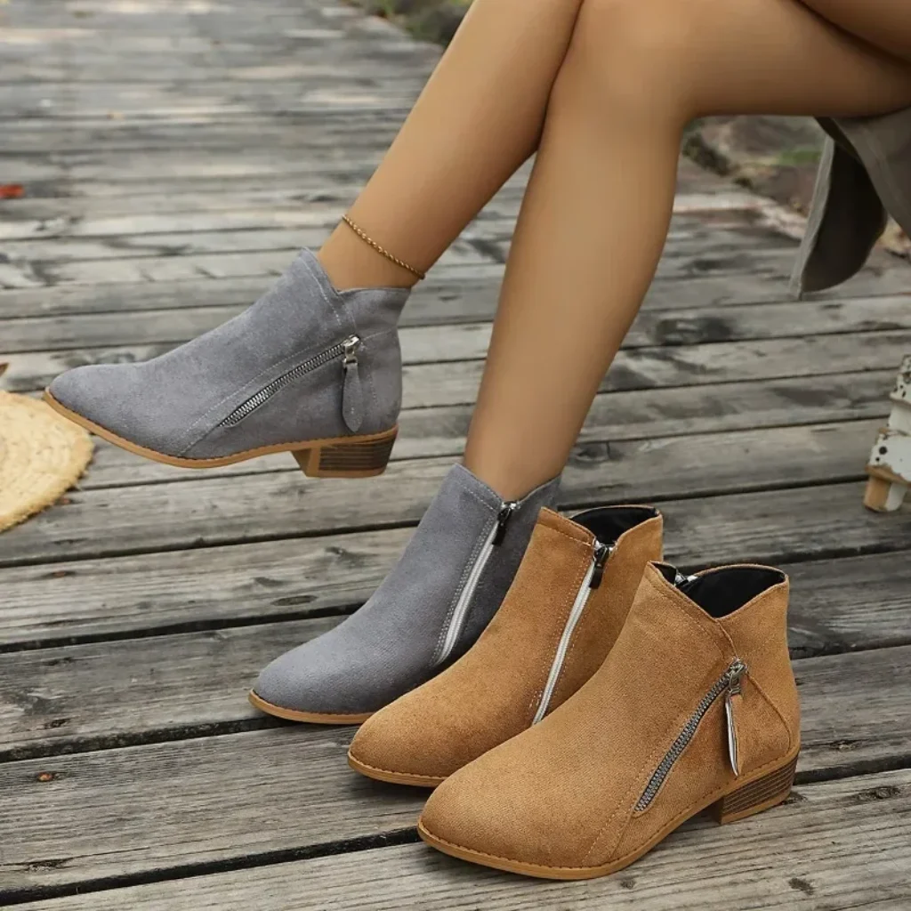 *Fashionable Style Comfortable Casual Suede Walking Shoes Seasonal