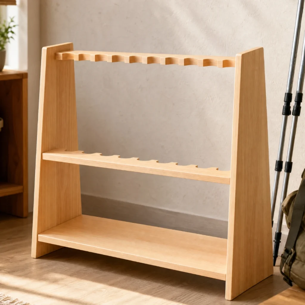 Freestanding Organizer Freestanding Slotted Long Item Organizer Rack