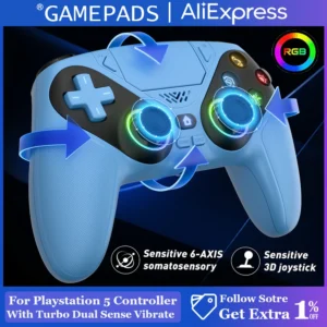 Gamepad Playstation 5 Wireless Controller PS5/PC Console Gaming