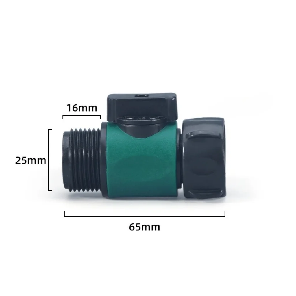 Garden Hose Pipe In-Line Faucet Tap Shut Off