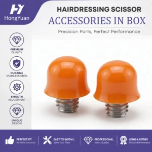 Haircutting Barber Scissors Accessories Box, Bumpers Plastic Washers