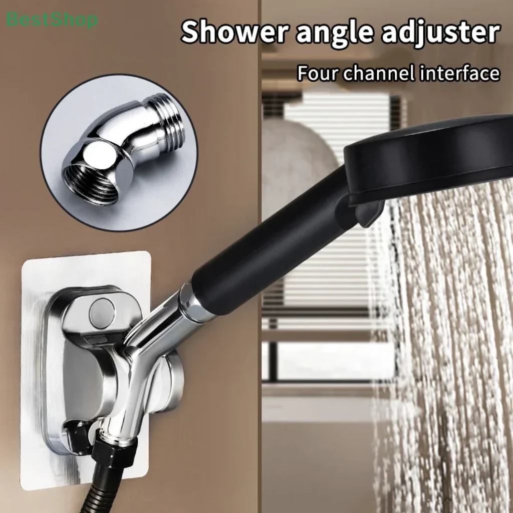 Handheld Showerhead Angle Adjuster Connections Shower Arm Extension