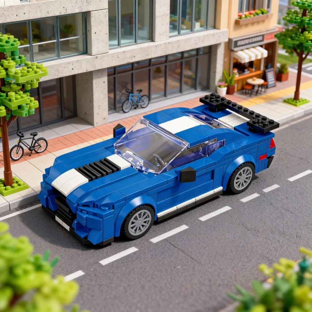 KNEW BUILT Boys‘ Favorite Car Vehicle Building Blocks–Quick