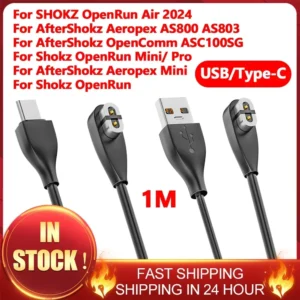 Magnetic Charger USB/Type-C Charging Cable Shokz OpenRun Air