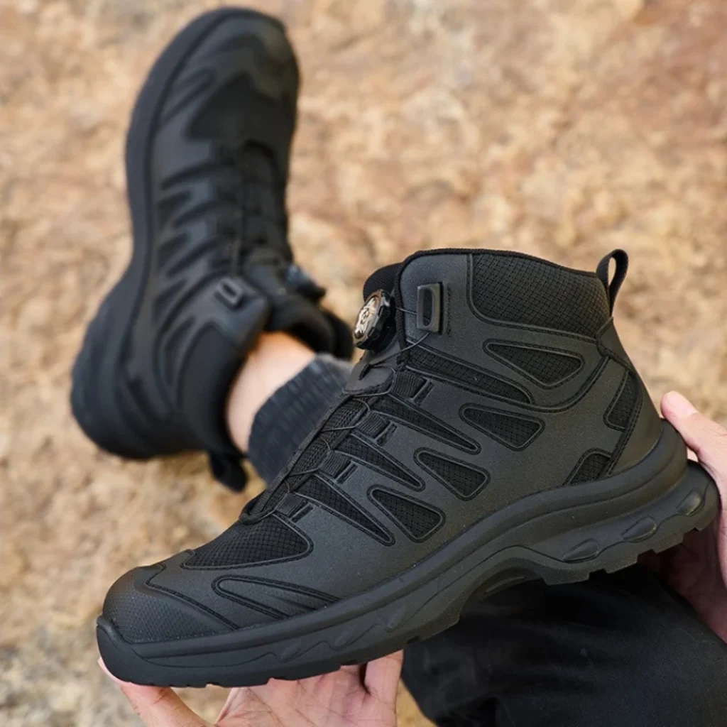 Men’s Boots Work Safety Boots Men Indestructible Puncture-Proof