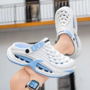 Men’s Summer Outdoor Sports Toe-Toe Slippers, Thick-Soled Sandals