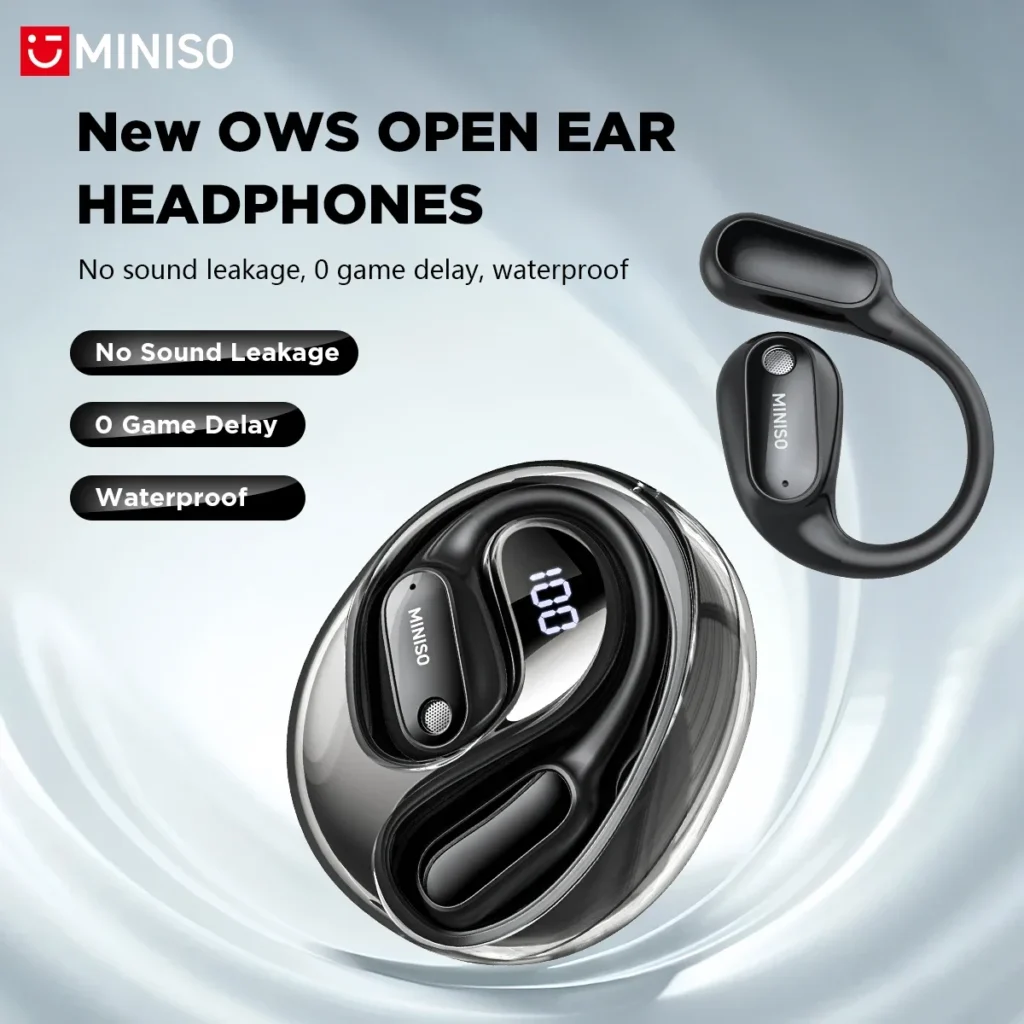 MINISO MS190 Real Time AI Voice Translator Earbuds