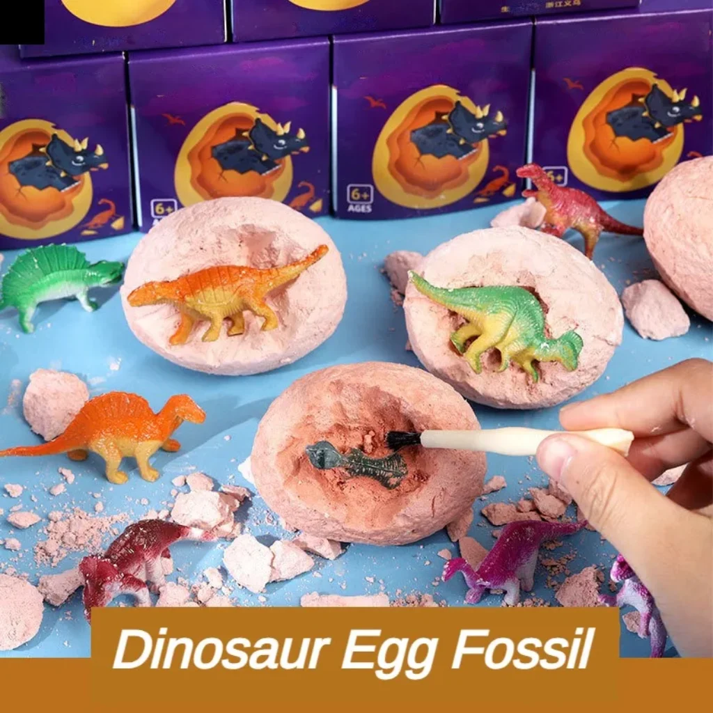 Mud Dinosaur Egg Excavation Animals Toys Biology Scientific
