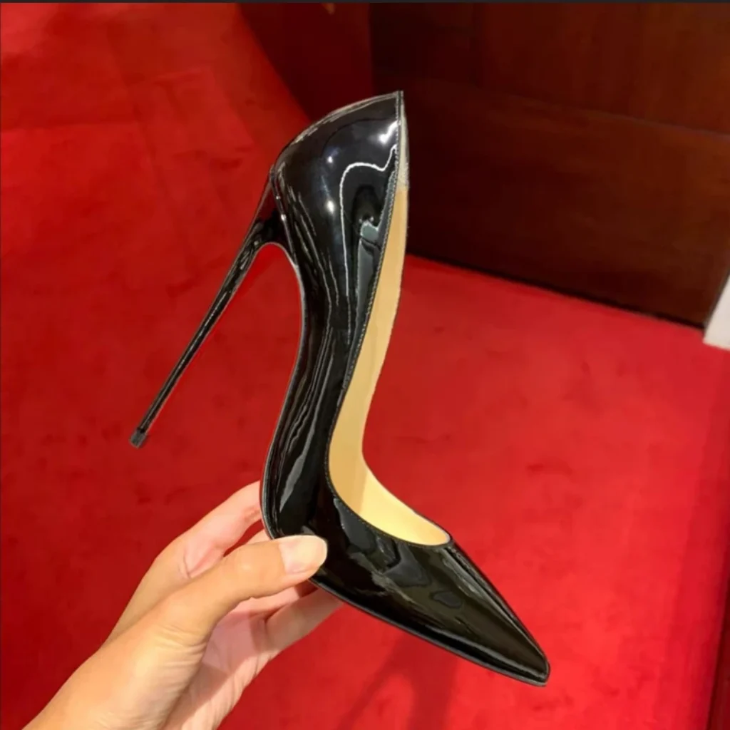 Multi Colored Customized 12cm Super High Heels, Nude
