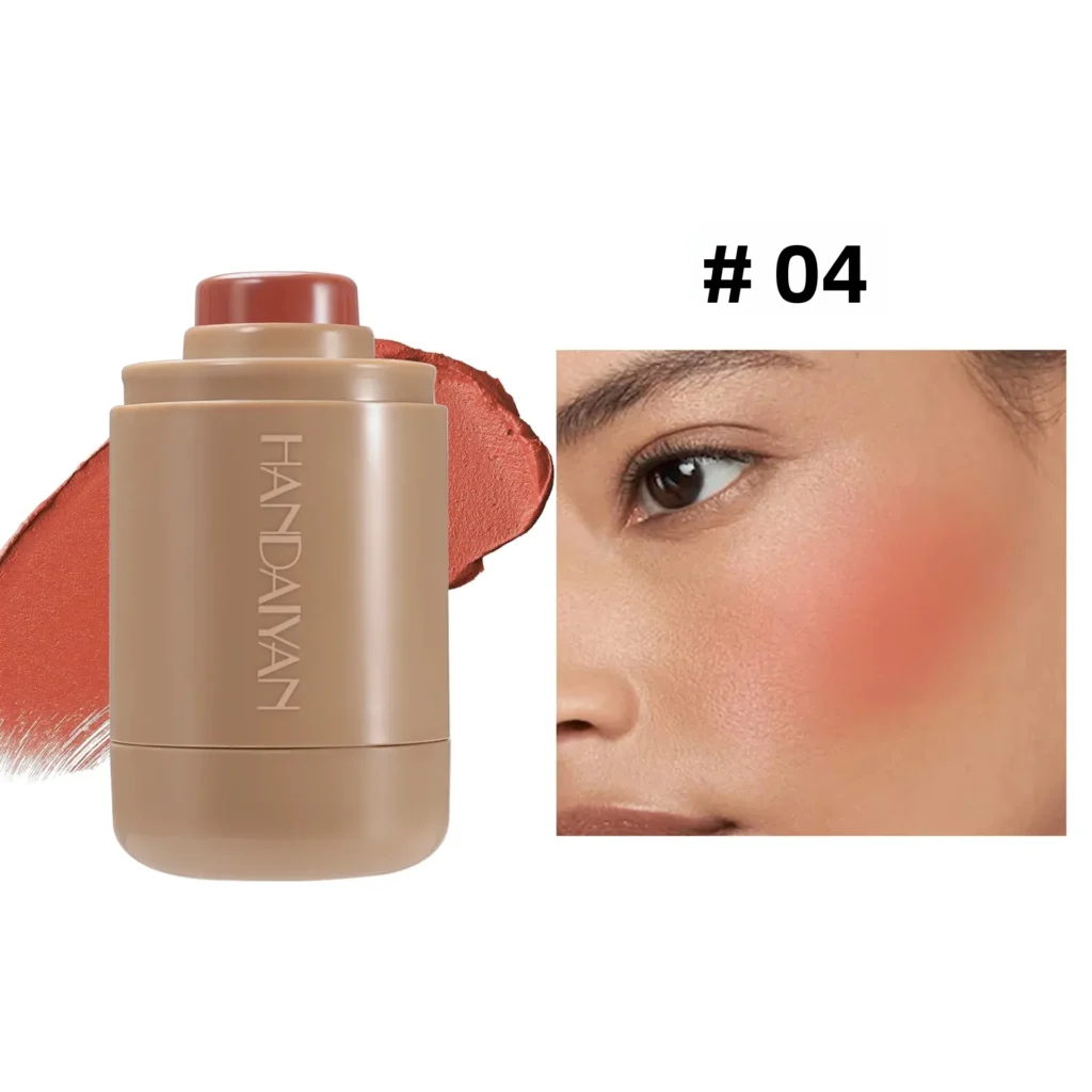 Multifunctional Cream Blush Stick Silky Lip Cheek Blusher