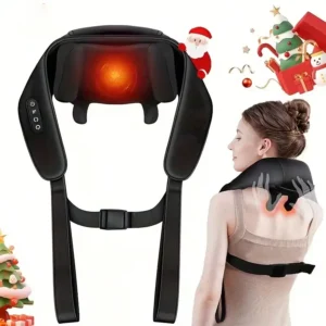 Neck Massager,Ergonomic Design, Conforms Natural Curve Cervical Spine,