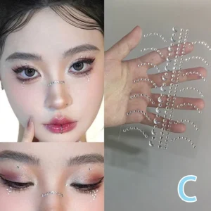DIY Self Adhesive Diamond Face Eye Body Stickers