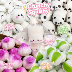 Pistachio Squishy Stress Ball Fidget Toy Crunchy Squeeze